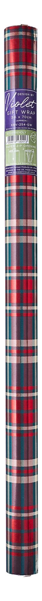 Lahjapaperirulla joulu Partisan - Tartan