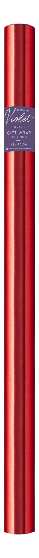 Lahjapaperirulla joulu Partisan - Red