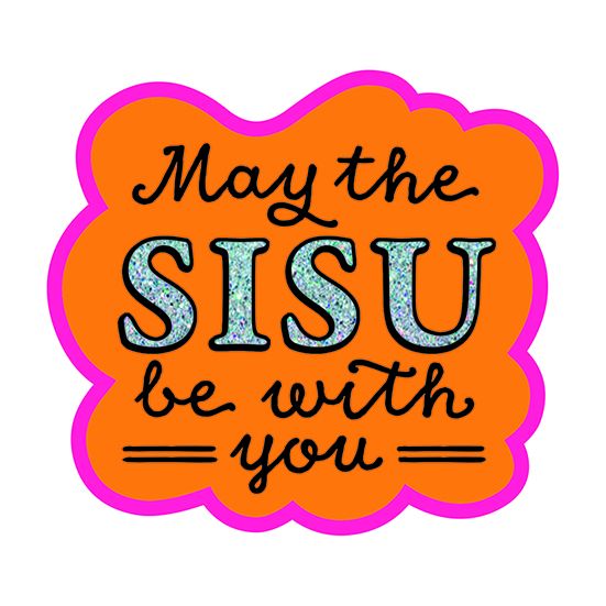 Vinyylitarra Putinki Design - May the SISU be with You