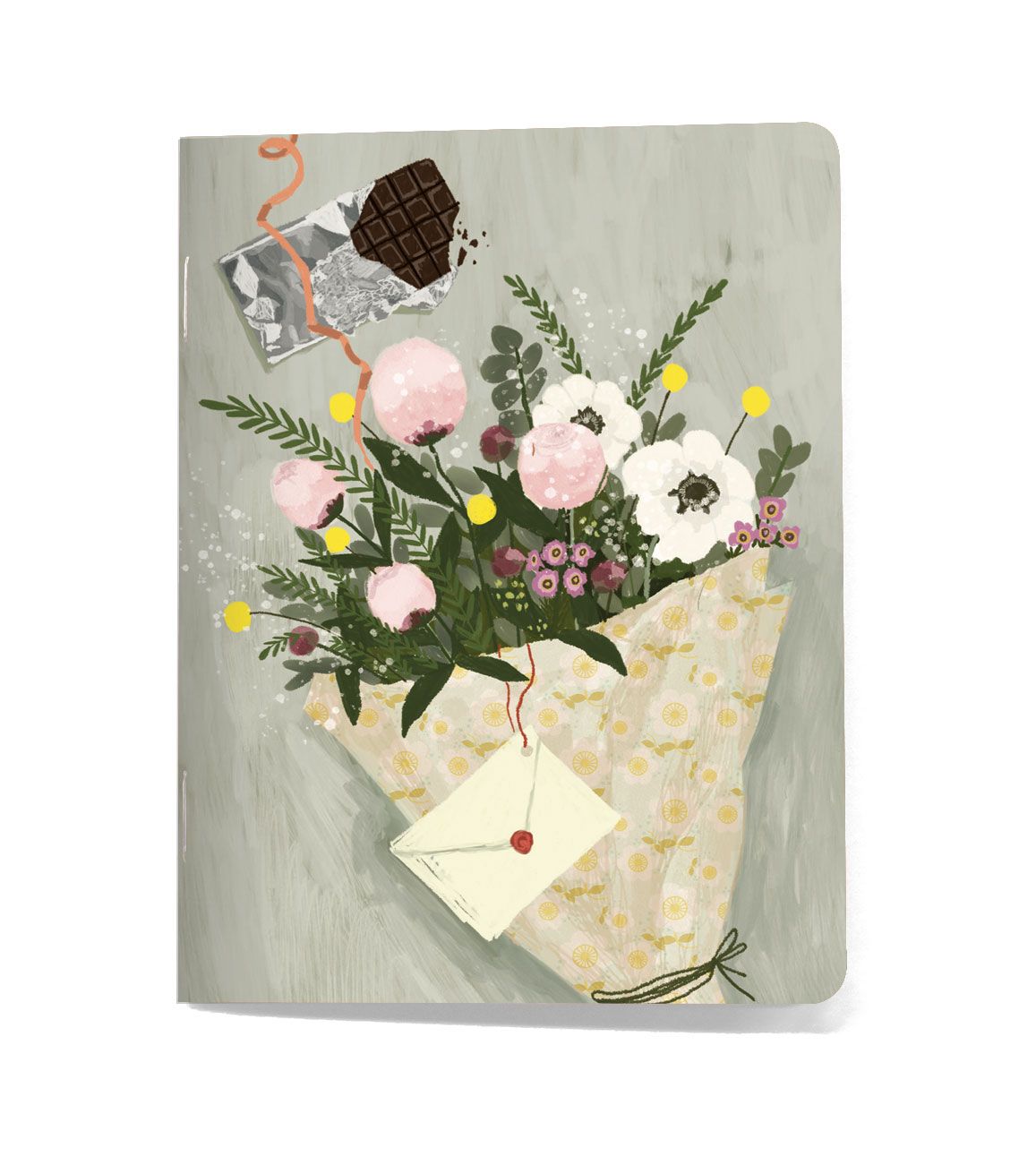 Pikkuvihko Putinki Johanna Ilander - Kukkia ja suklaata