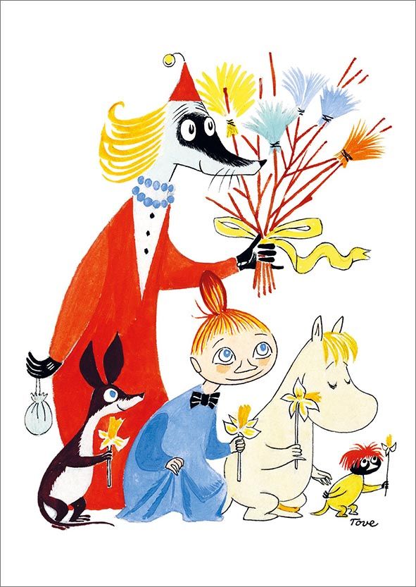 Postikortti Muumi - Vilijonkka