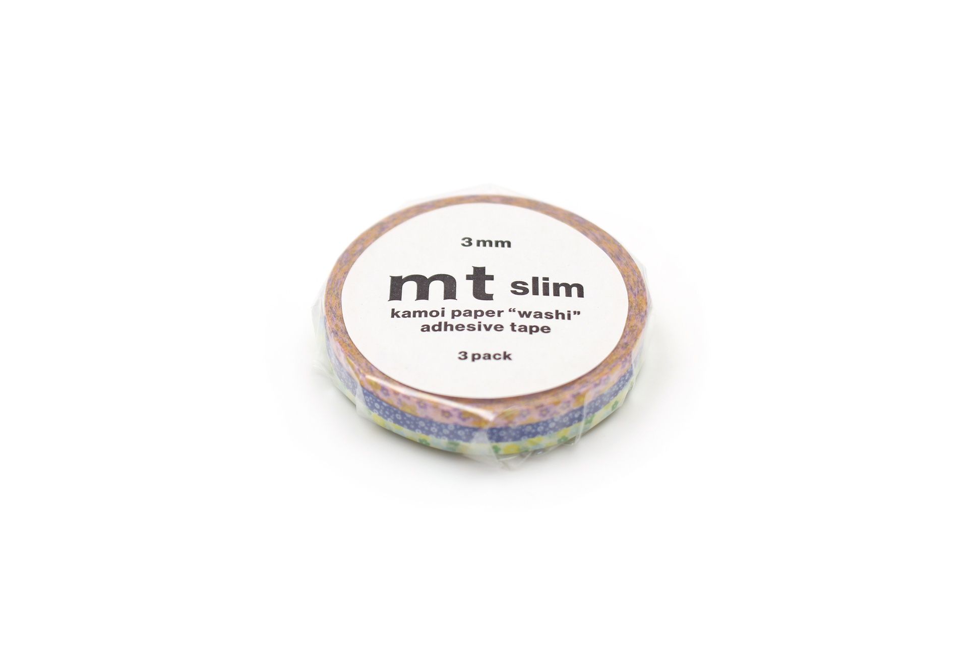 MT Masking tape - 3 rolls/set slimset Flower