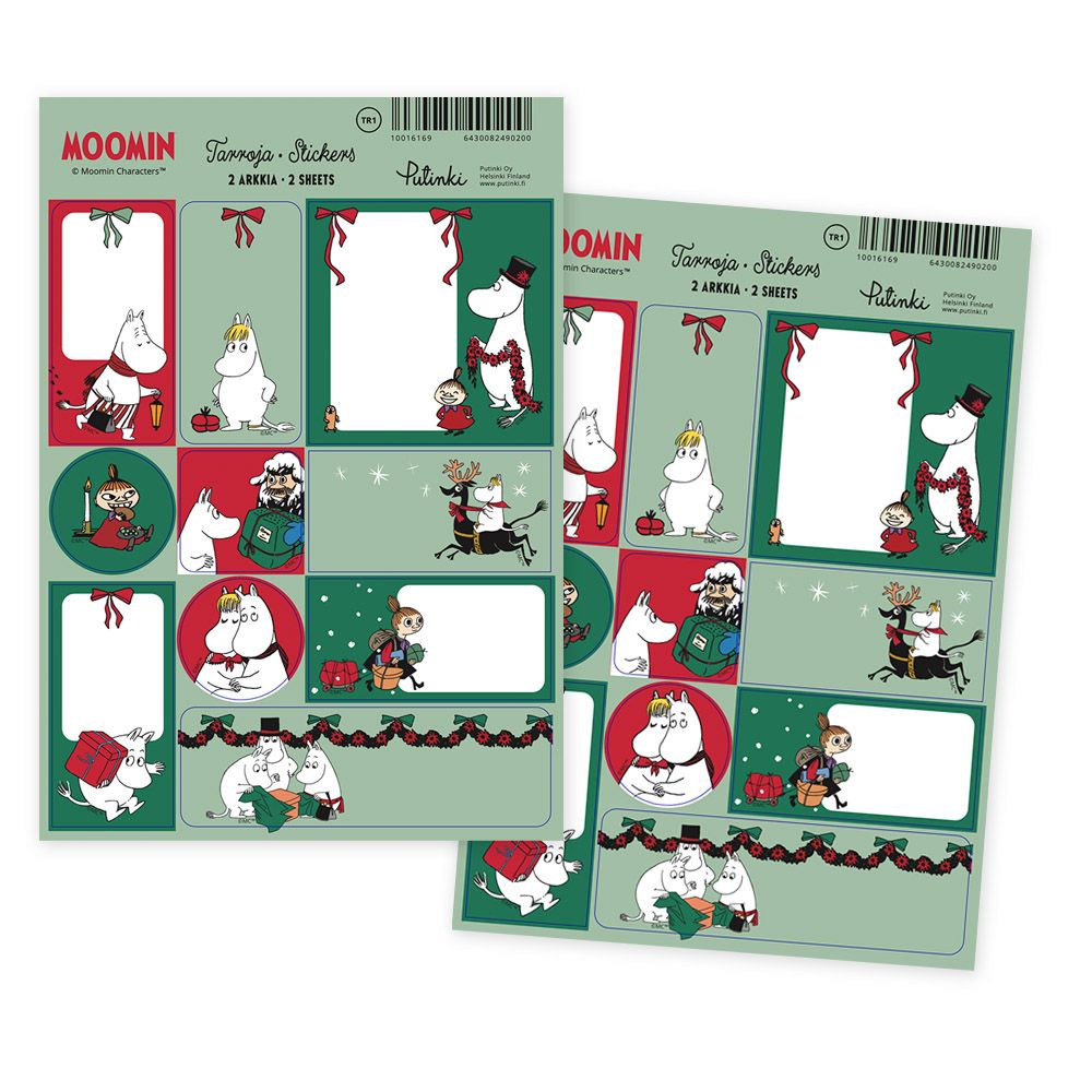 Pakettitarrat joulu Muumi - Muumien joulu