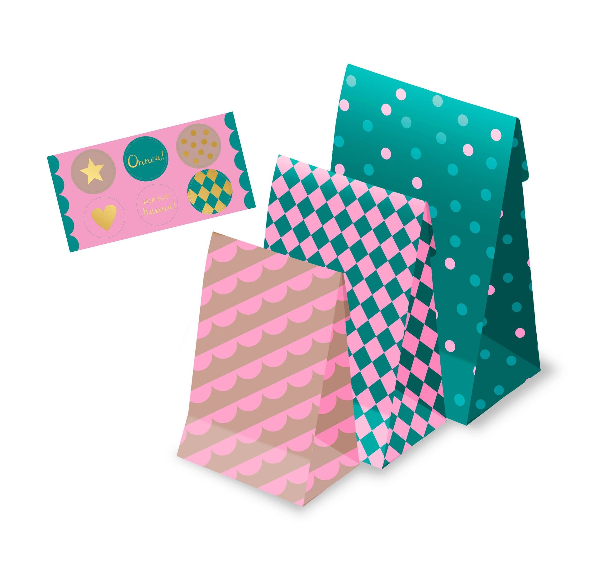 Lahjapussisetti Putinki Moments - Onnea! Hip hip hurraa!