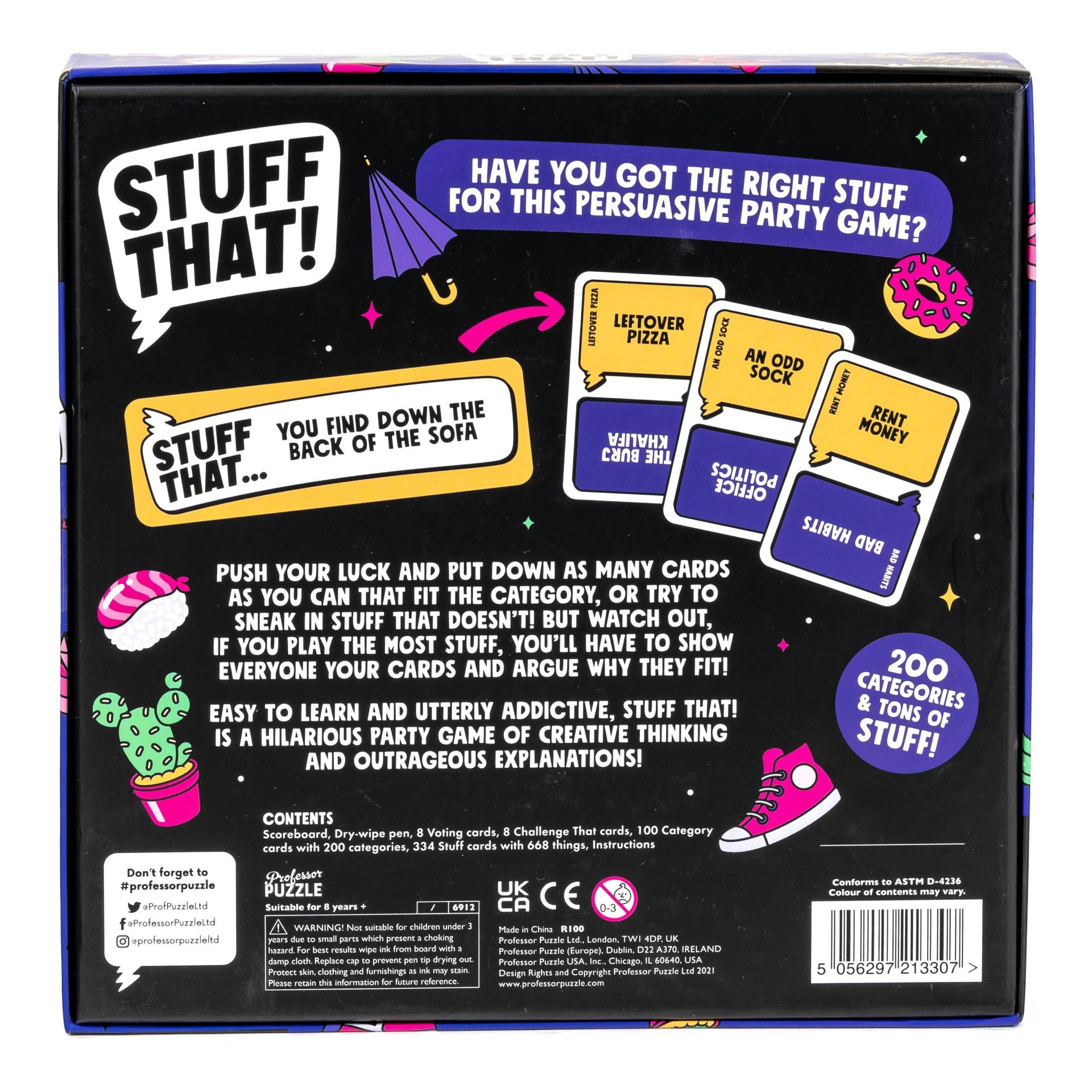 Seurapeli Professor Puzzle - Stuff That Game