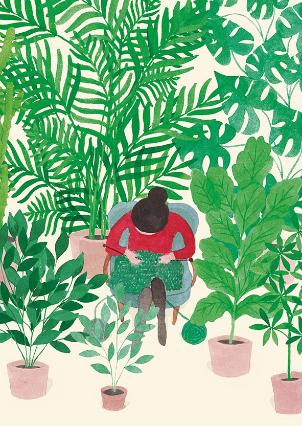 Postikortti Polka Paper - Neule