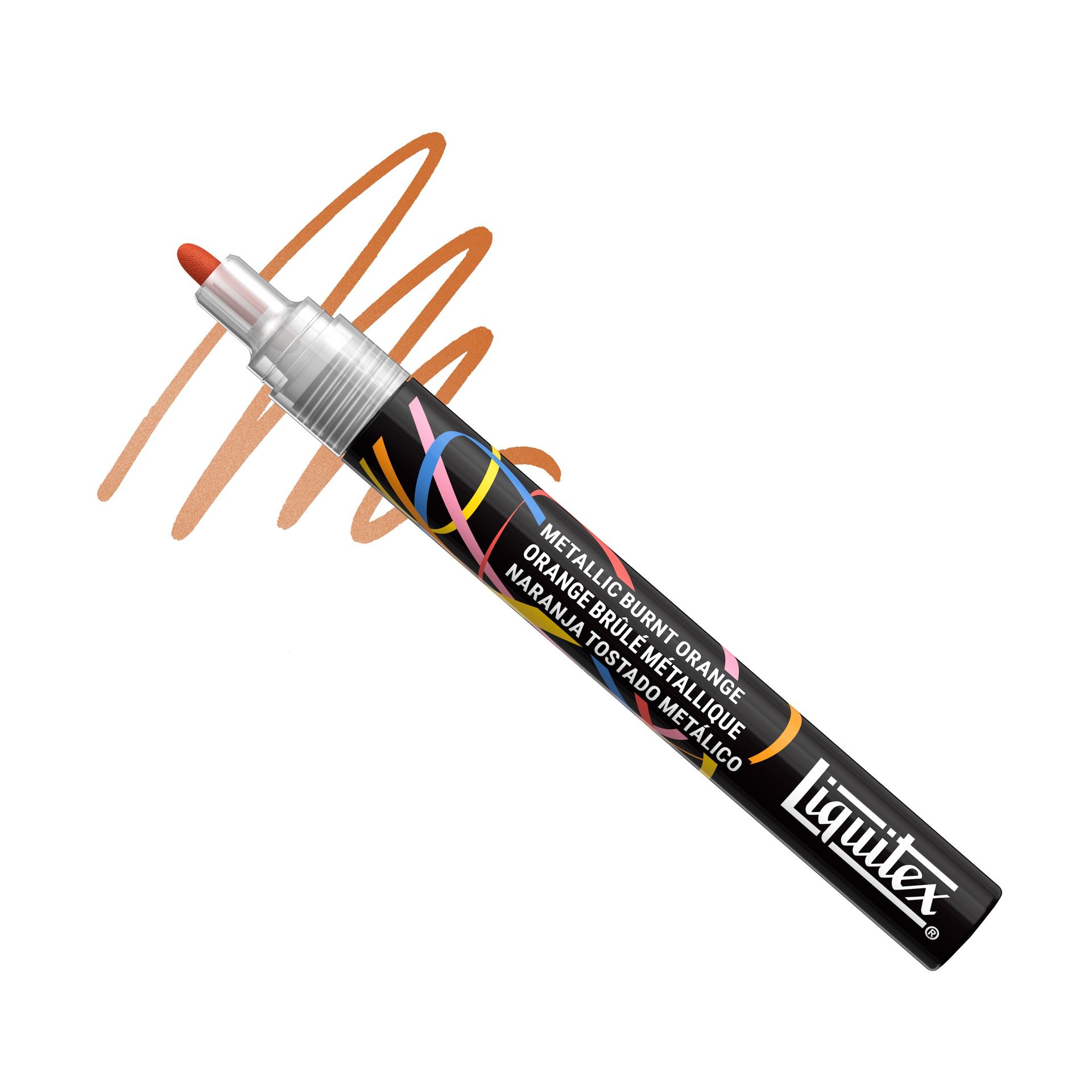 Akryylitussi Liquitex 2 mm Metallic  Burnt Orange X0344