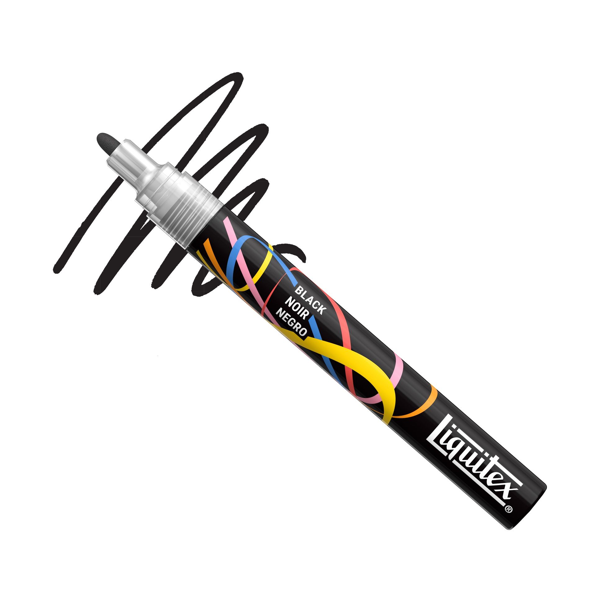 Akryylitussi Liquitex 2 mm Black X0020