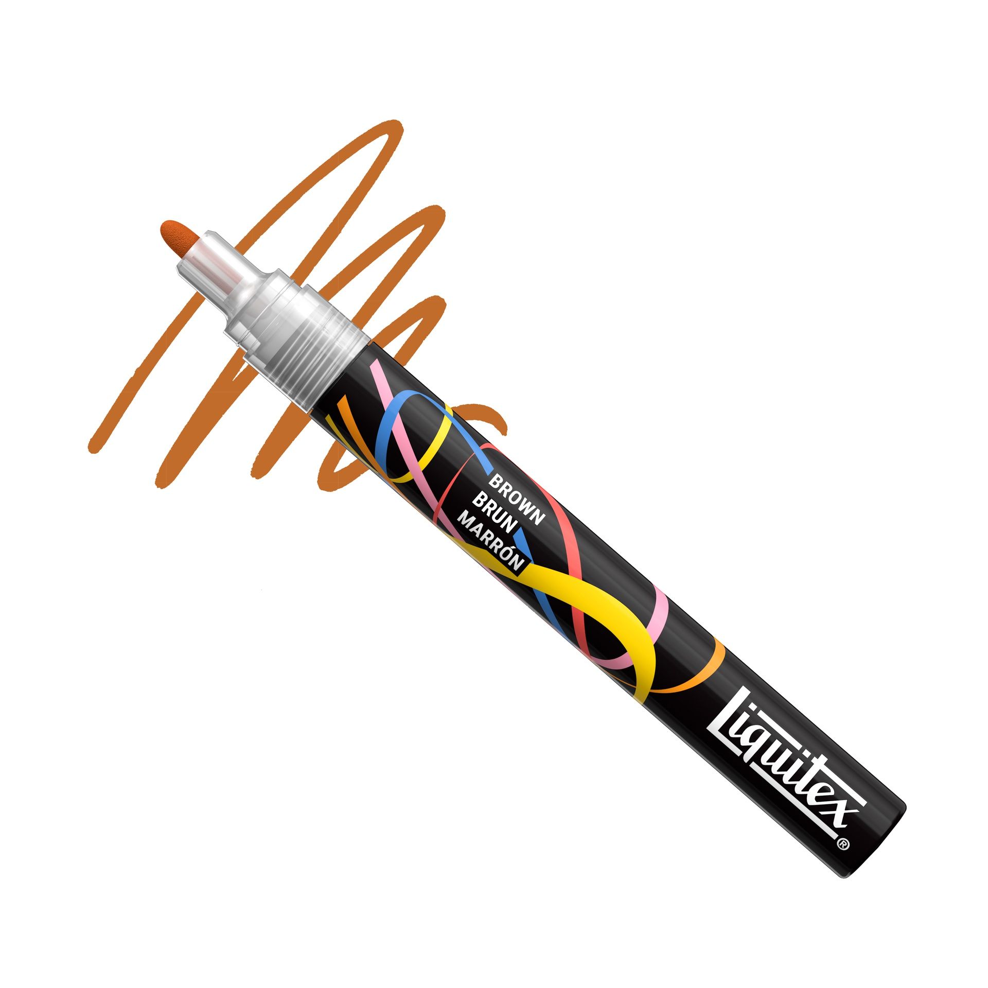 Akryylitussi Liquitex 2 mm Brown X0019