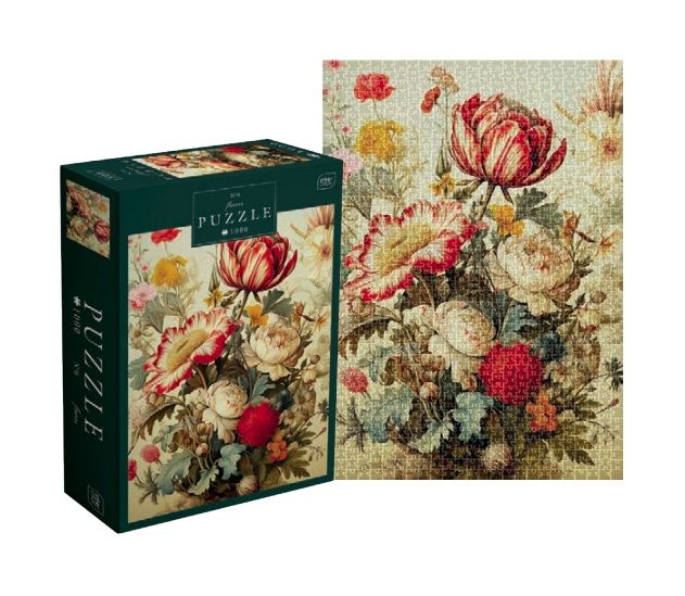 Palapeli 1000 palaa Interdruk - Flowers 5