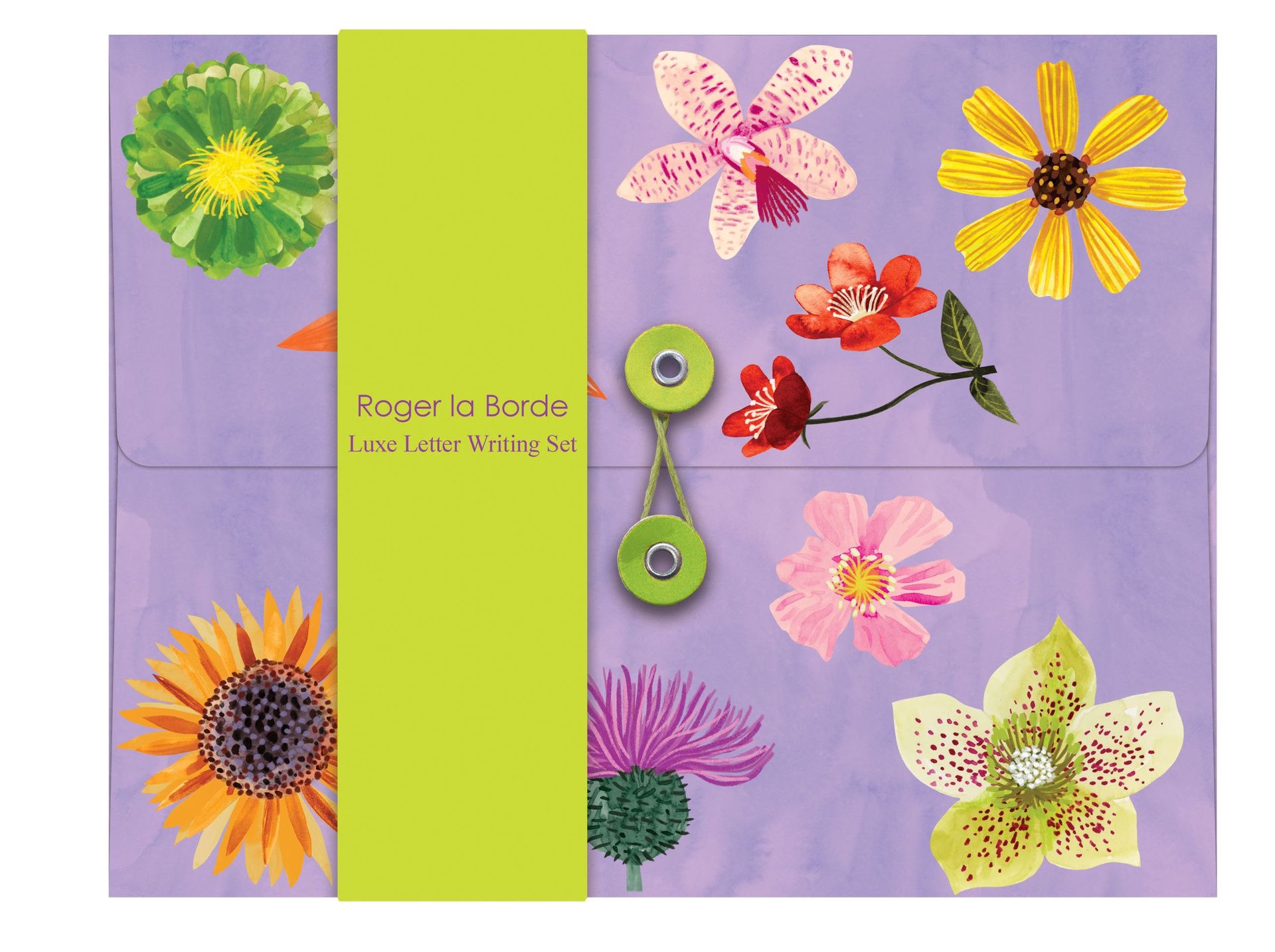 Kirjepaperisetti Roger la Borde - Floral Supernova