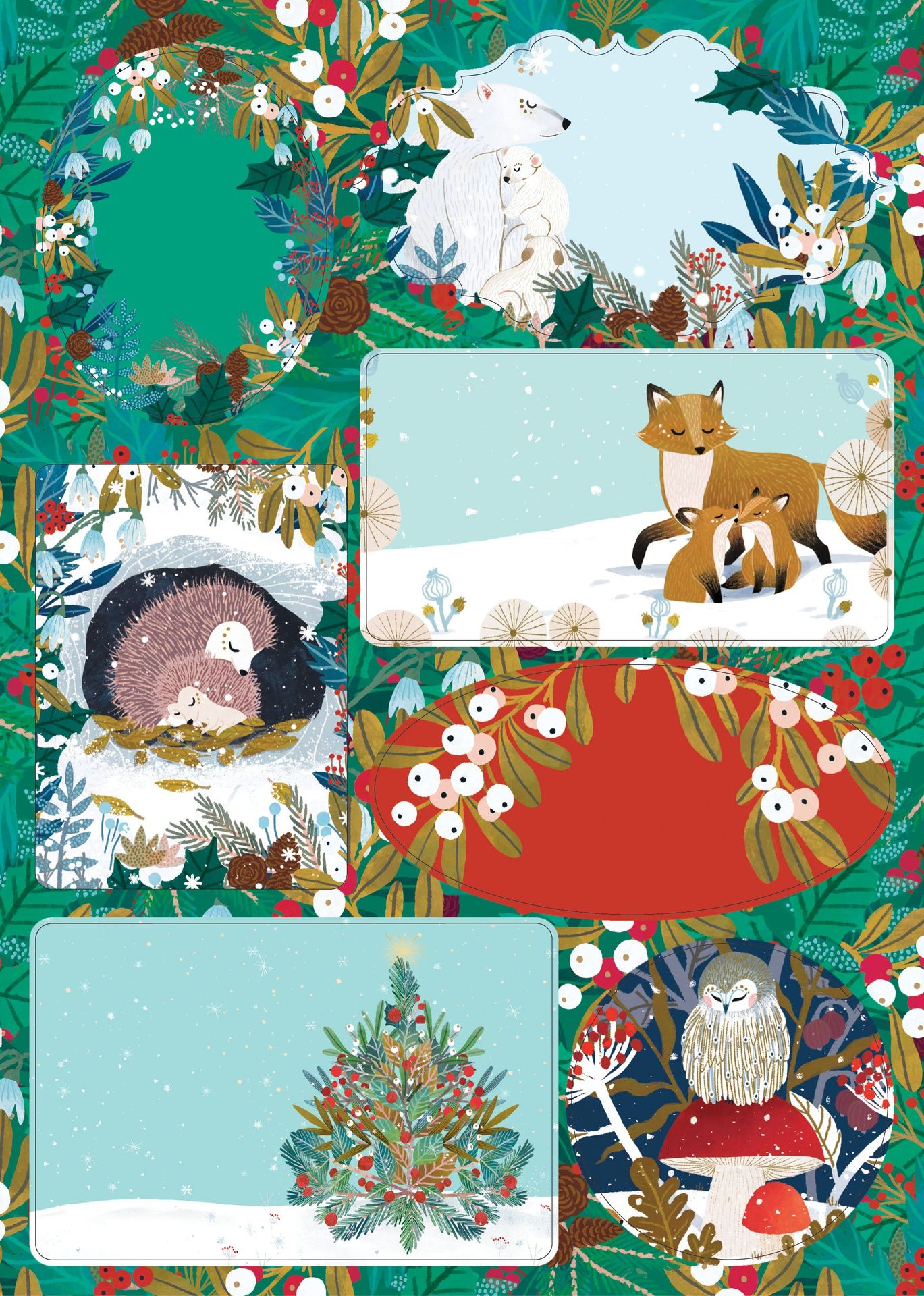 Joulutarrat Roger la Borde - Snowy Sanctuary