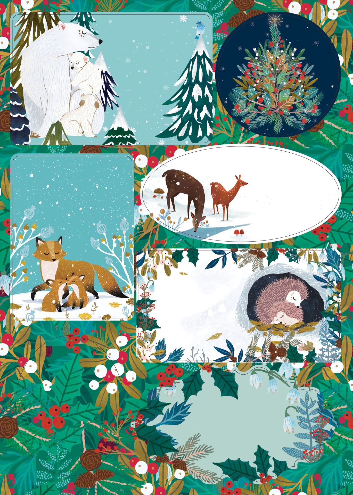 Joulutarrat Roger la Borde - Snowy Sanctuary