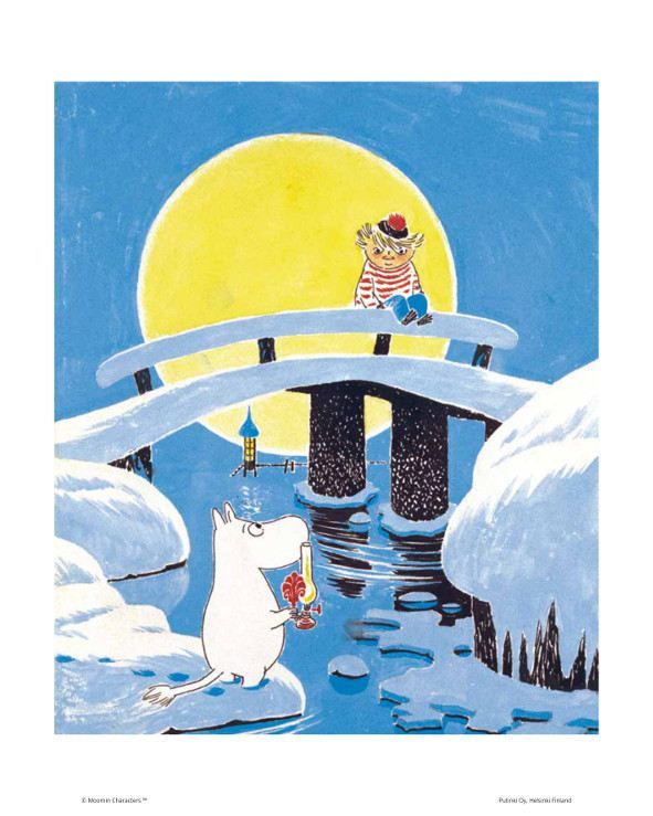 Juliste Putinki Muumi 24x30cm - Taikatalvi