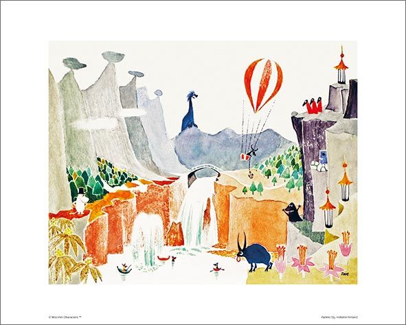 Juliste Putinki Muumi 24x30cm - Muumipapan Urotyöt