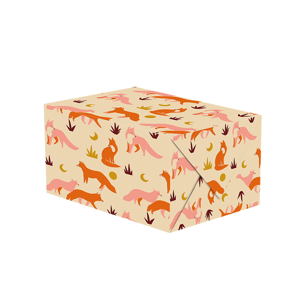 Lahjapaperiarkki Lagom - Foxes