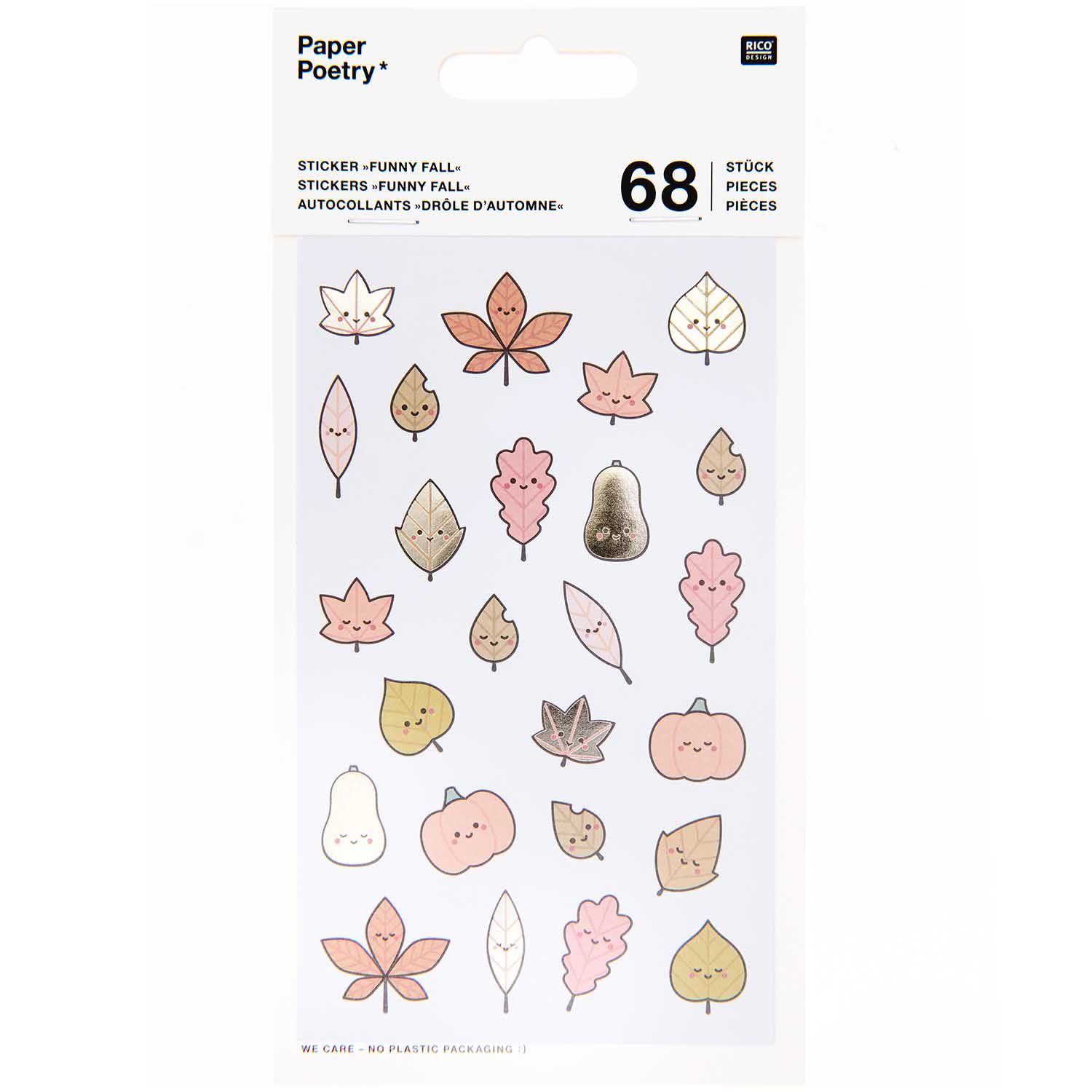 Tarrasetti Paper Poetry - Fall leaves