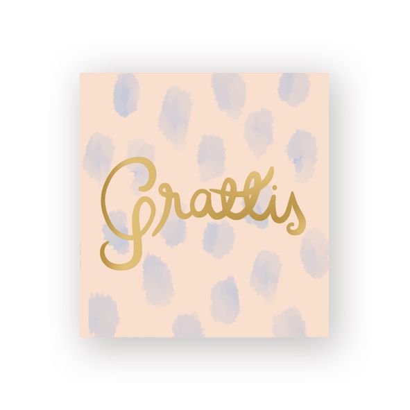 Pakettikortti Putinki Letters - Grattis