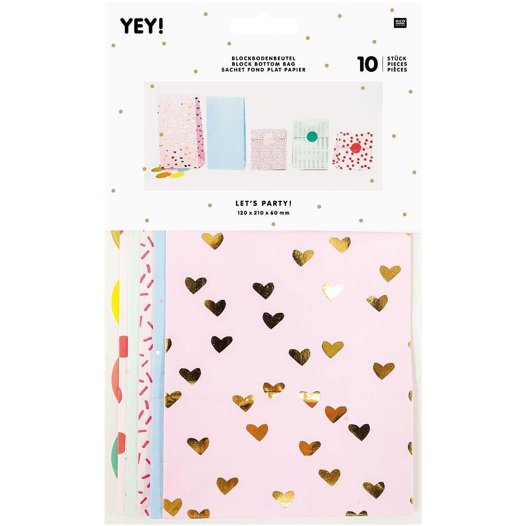 Paperipussit Paper Poetry - Block Bottom