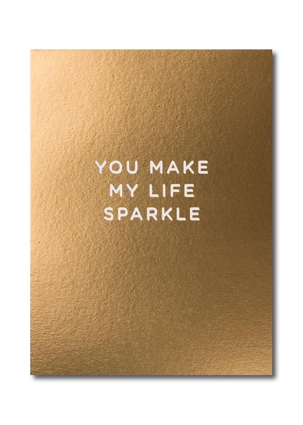 Pikkukortti Lagom - You make my life sparkle