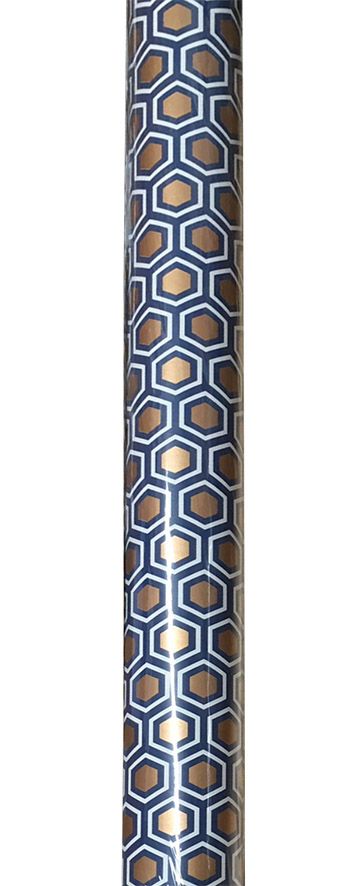 Lahjapaperirulla Partisan - Hexagonal