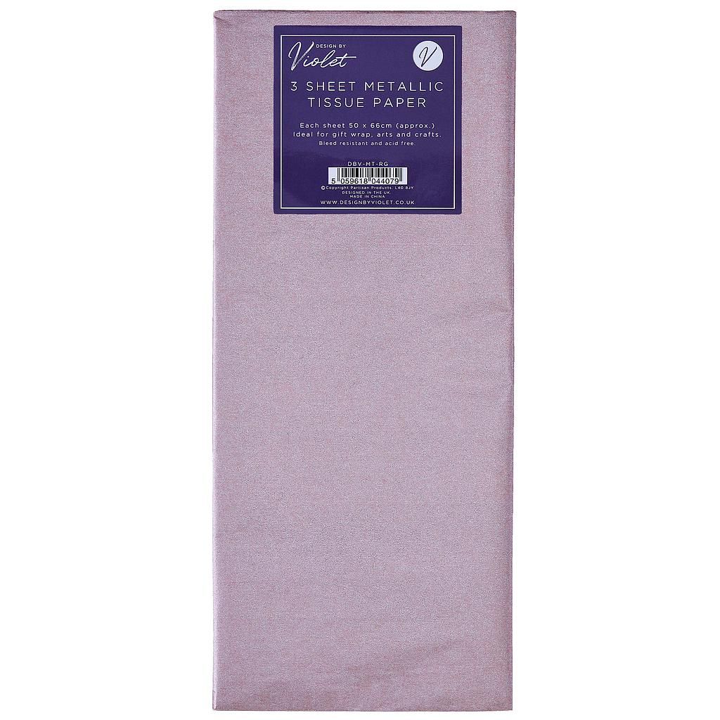 Silkkipaperi Partisan - Rose gold