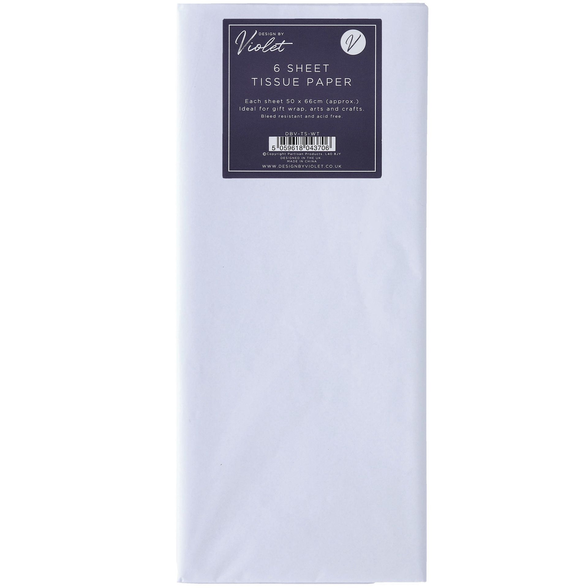 Silkkipaperi Partisan - White