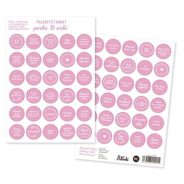 Tarrapaketti A5 Putinki Viivi Lehto - Perhe ja arki