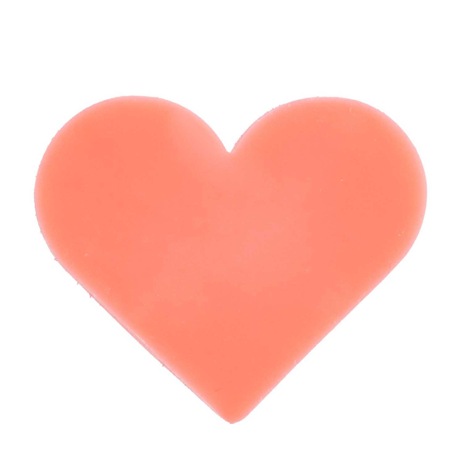 Pyyhekumi Rico Design - Heart Neon Orange