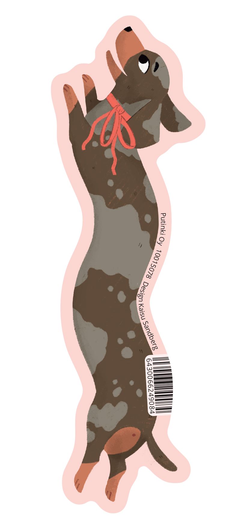 Kirjanmerkki Putinki Kaisu Sandberg - Koira