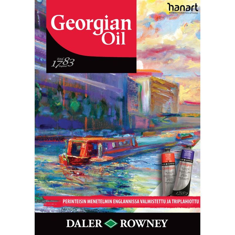 DR Georgian öljyväri 38ml 142 Primary cyan