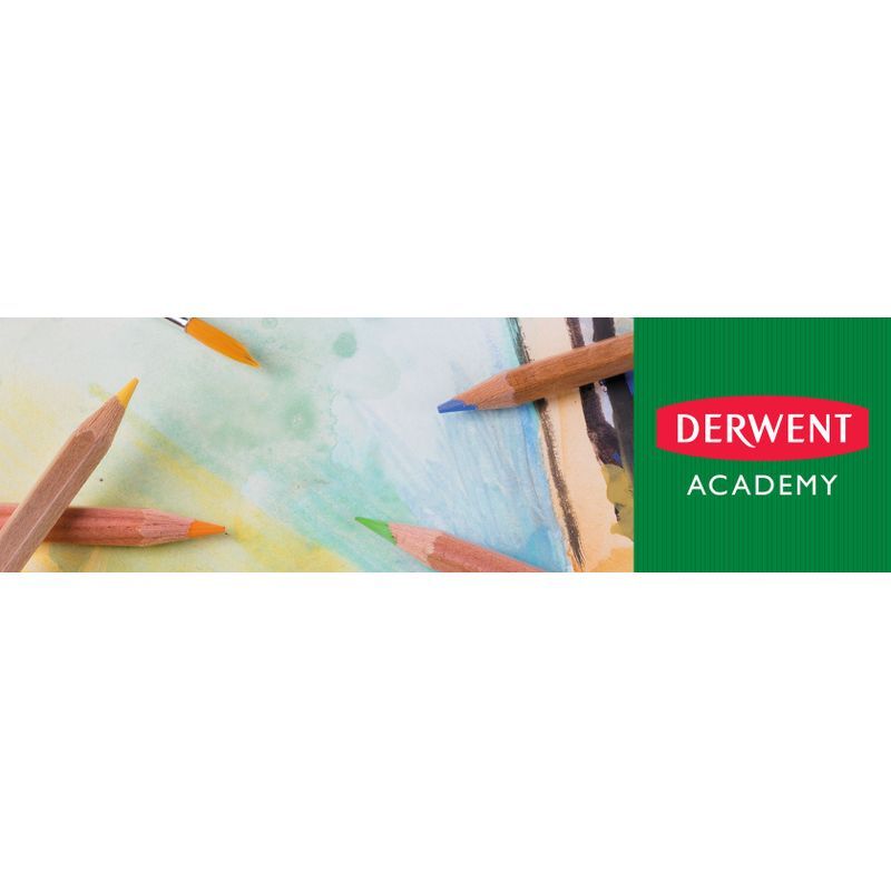 Derwent Academy Watercolour 24, vesiliukoinen värikynälajitelma