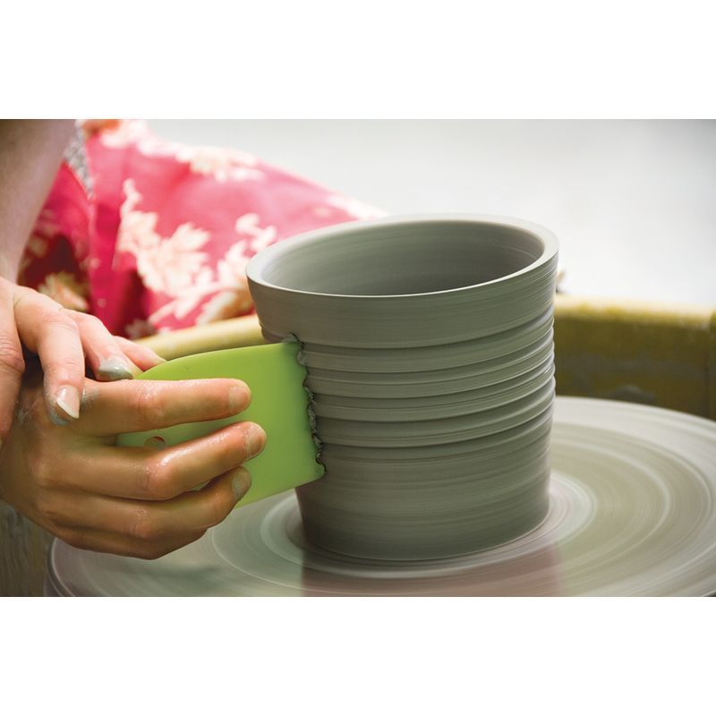 Princeton Contour kuviointikampa No 23 Vihreä, nylonia