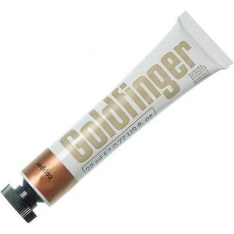 DR Goldfinger metallipasta 22ml kupari, Sopii useimmille pinnoille, mm.kehystenkorjaukseen