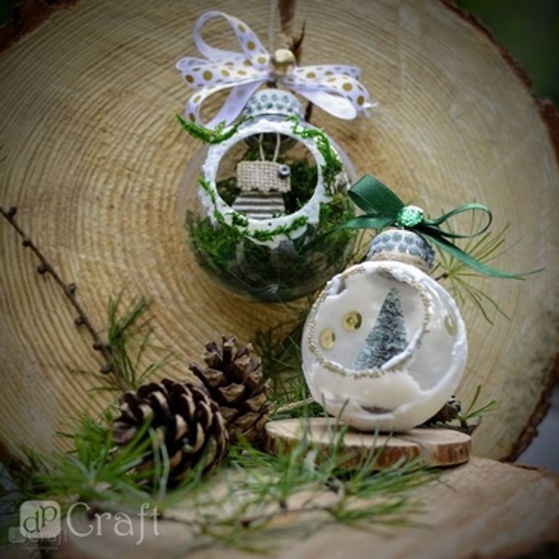 DPC Joulukuusi 8cm 2 kpl vihreä