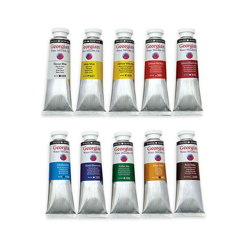 DR Georgian WAMO 37ml 504 Cadmium red deep hue, vesiliukoinen öljyväri