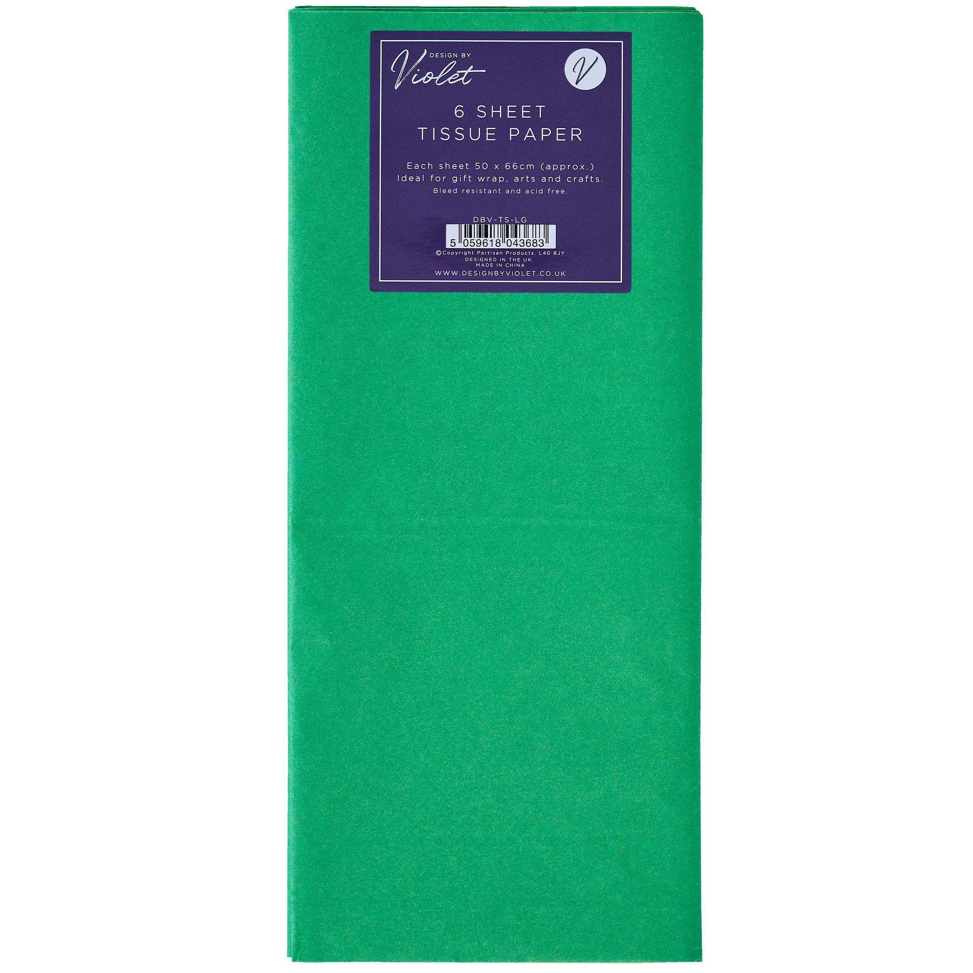 Silkkipaperi Partisan - Light green