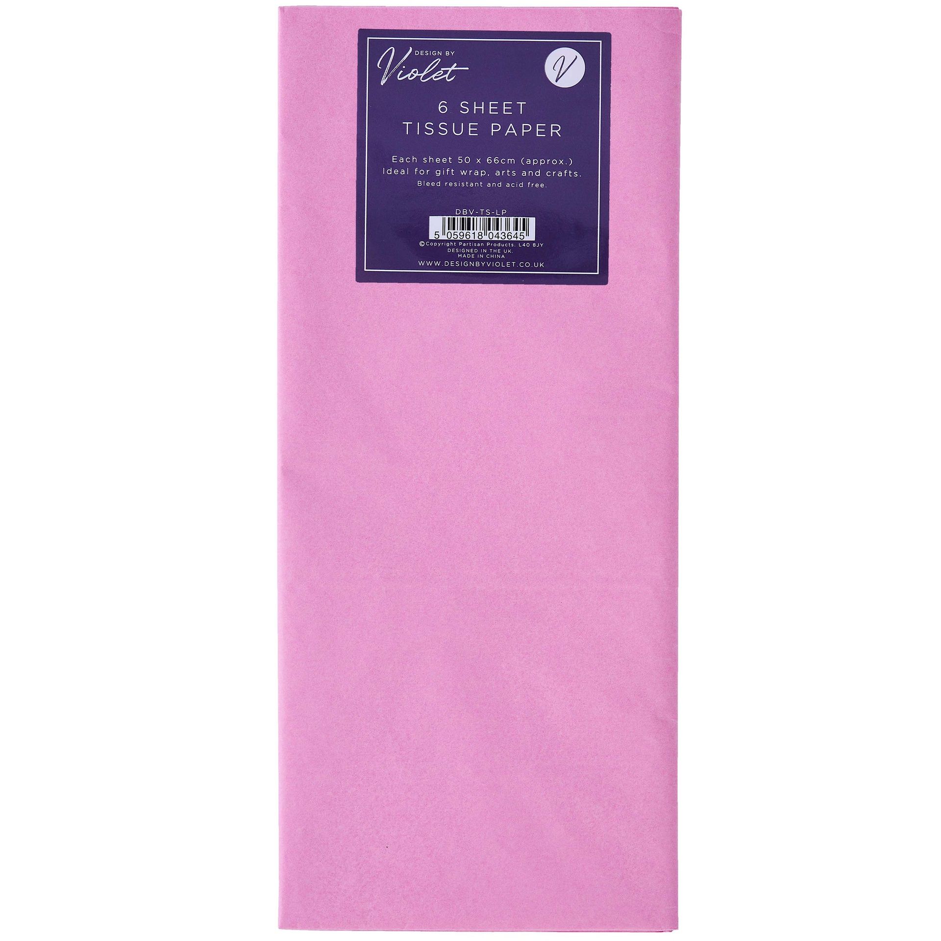 Silkkipaperi Partisan - Light pink
