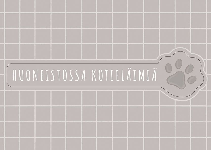 Ovitarra Putinki Edit Heikkinen - Huoneistossa kotieläimiä