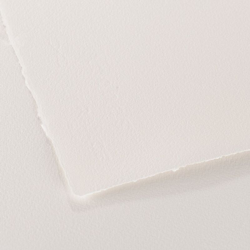 Arches 640g 56x76cm sileä Natural white, 100% lumppu akvarellipaperi