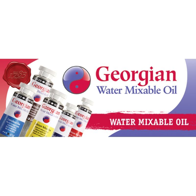 DR Georgian WAMO 37ml 618 Cadmium yellow deep hue, vesiliukoinen öljyväri