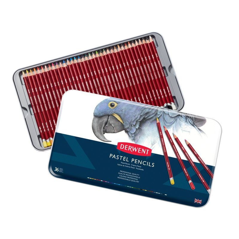 Derwent Pastel Pencil 36 pastellikynälajitelma