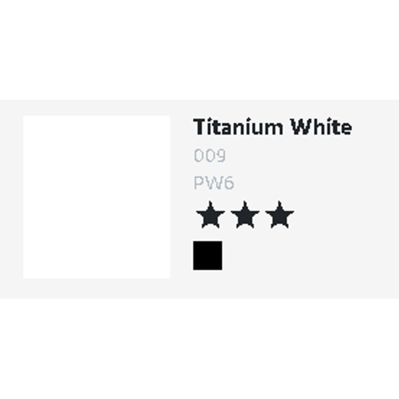 DR Aquafine Gouache 009 38ml Titanium White