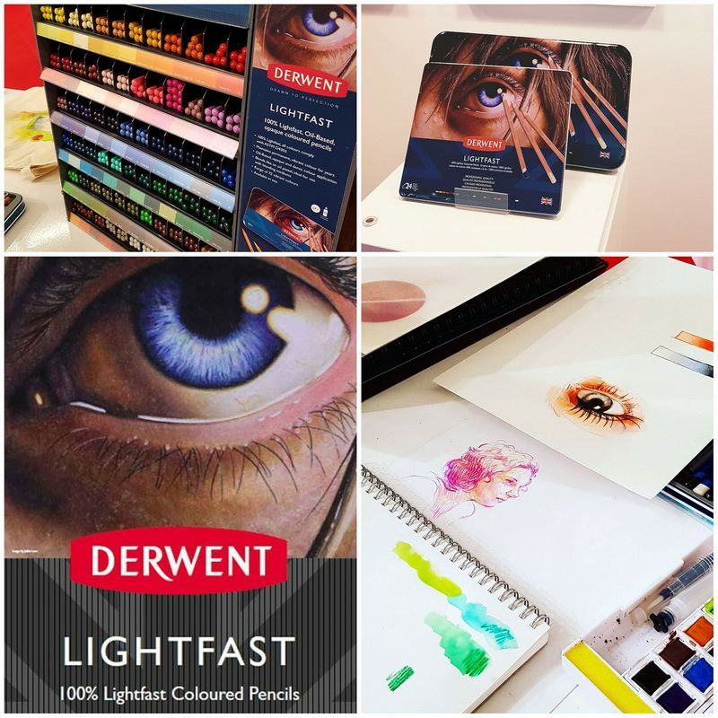 Derwent Lightfast 24 värikynälajitelma