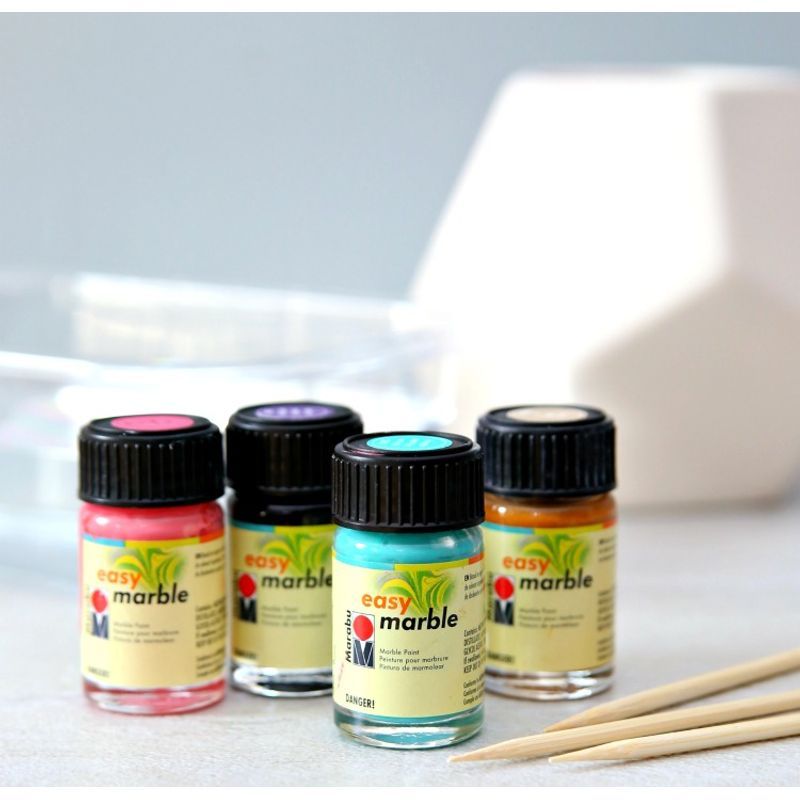 Marabu Easy Marble-starter set 6x15ml