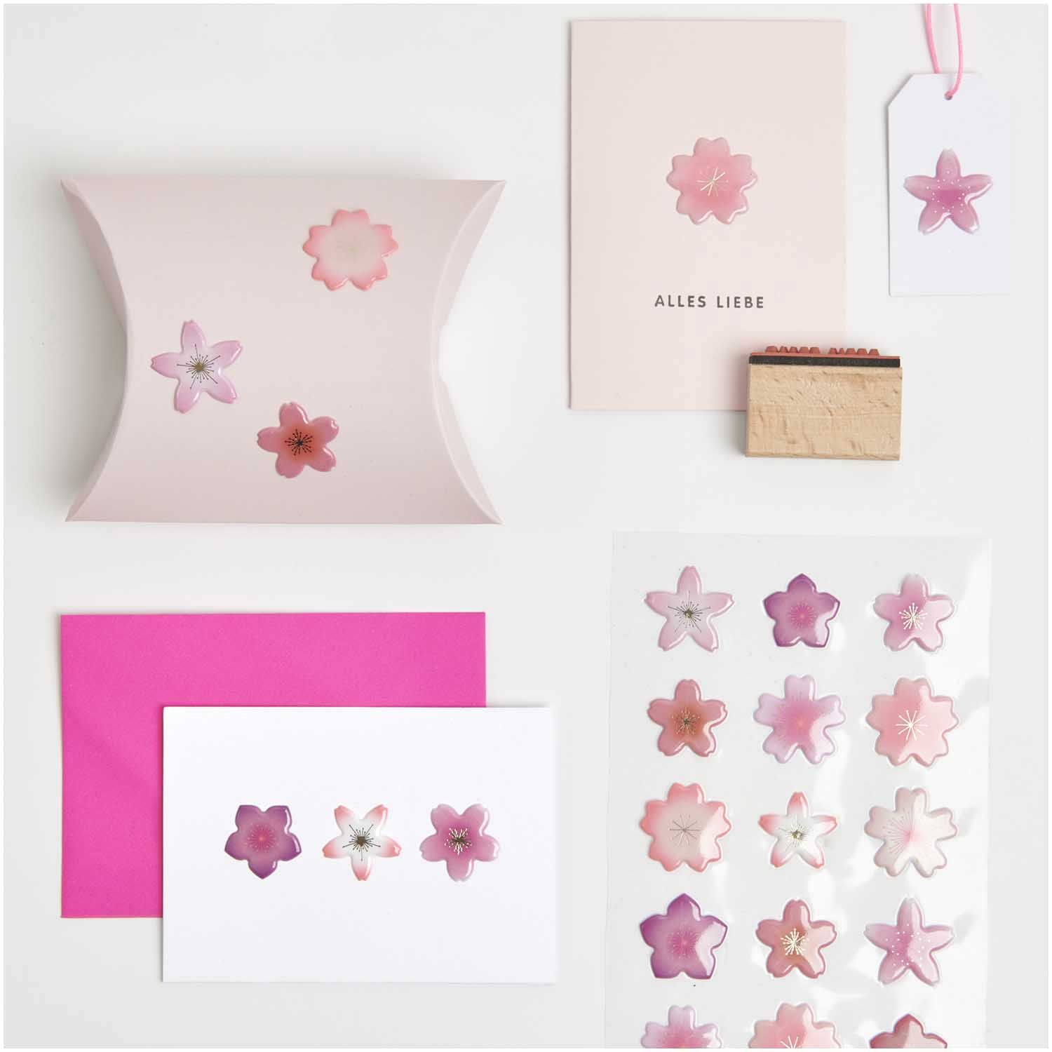 Geelitarrat Paper Poetry - Cherry Blossom