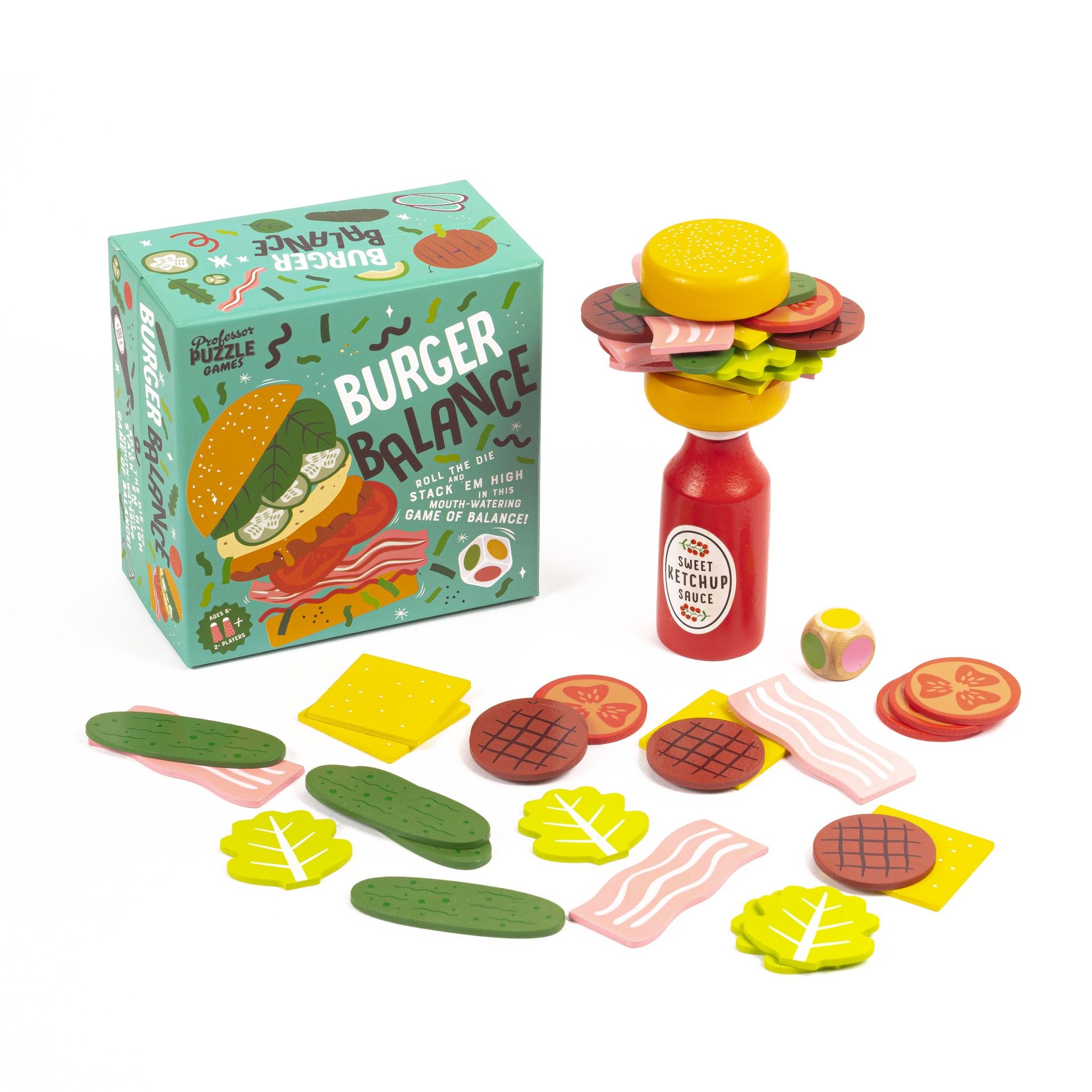 Seurapeli Professor Puzzle - Burger Balance