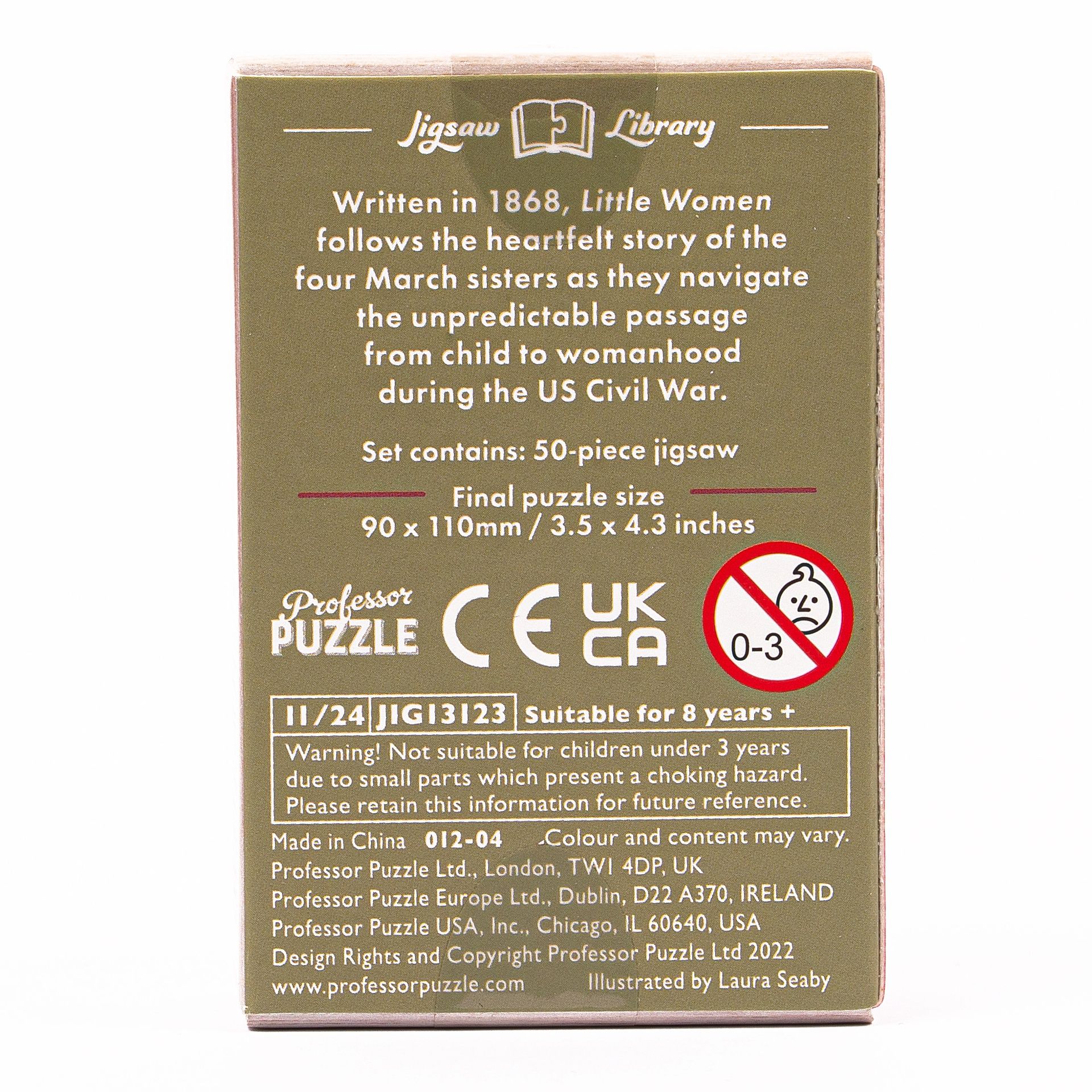 Minialapeli 50 palaa Professor Puzzle - Library