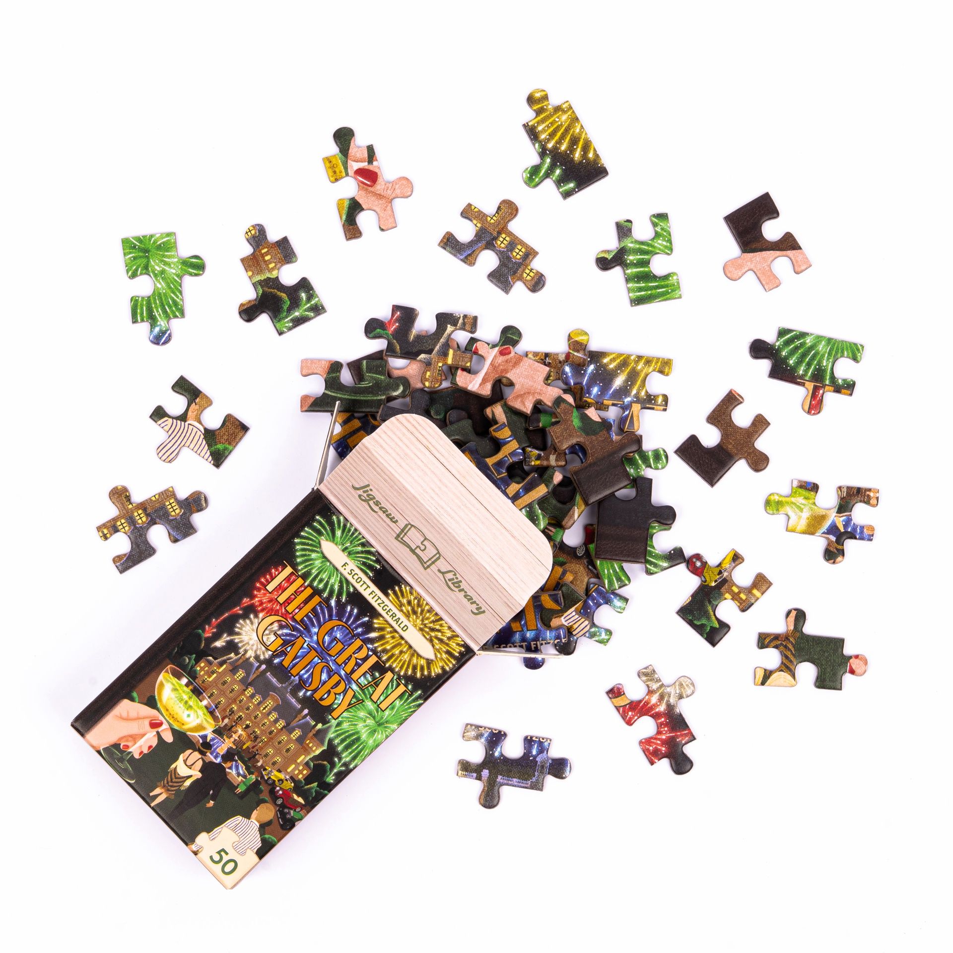 Minialapeli 50 palaa Professor Puzzle - Library