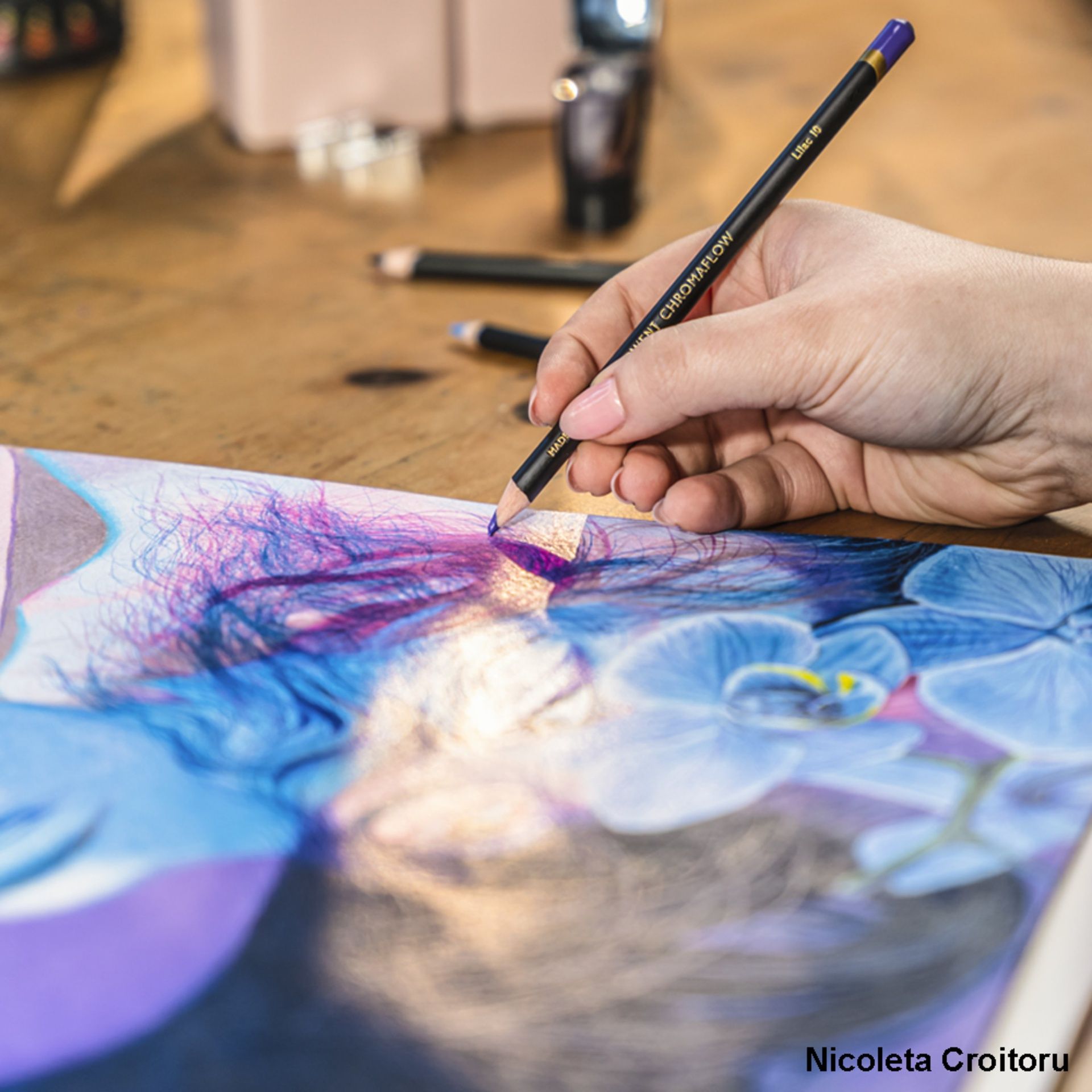 Derwent Chromaflow 100 kynälajitelma